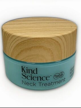Kind Science Neck Treatment Cream Firms Smooths Lifts Lightweight 1.7 oz NEW